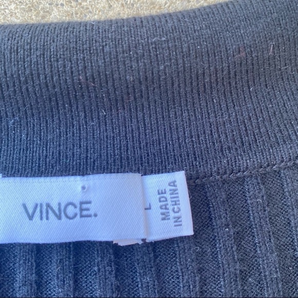 Vince Cashmere Blend Ribbed Sweater - Picture 2 of 5